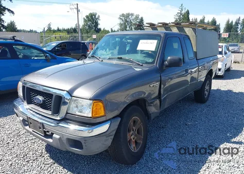 2004 Ford Ranger Xlt из США, поврежденный, VIN 1FTYR15E24PB51776